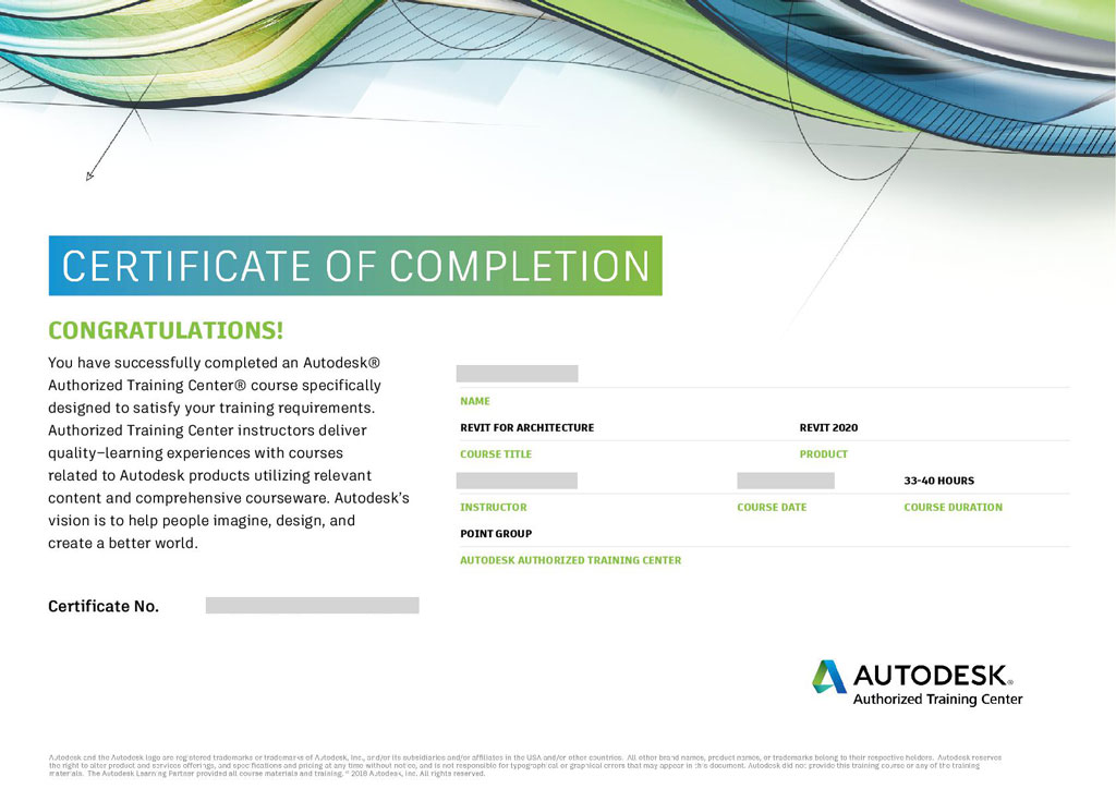 Các loại chứng chỉ Autodesk