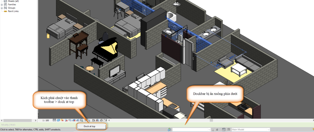 Các lỗi thường gặp khi mới sử dụng Revit