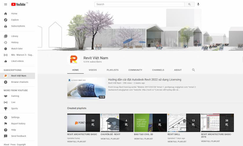 Học Revit Architecture Online: Top 8 khóa học không thể bỏ qua
