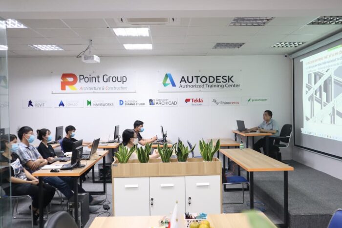 Khám phá lớp học Revit tại trung tâm Revit Việt Nam