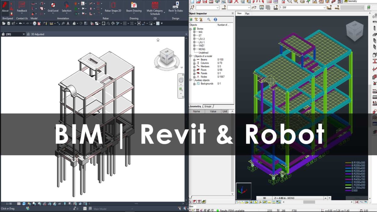 Tại sao cần dùng cả Revit và Robot Structural Analysis?